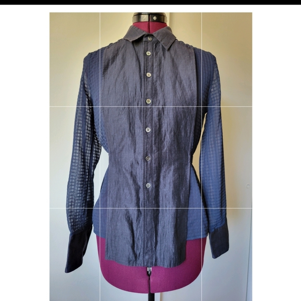 Navy shirt by "INITIAL" brand clothing